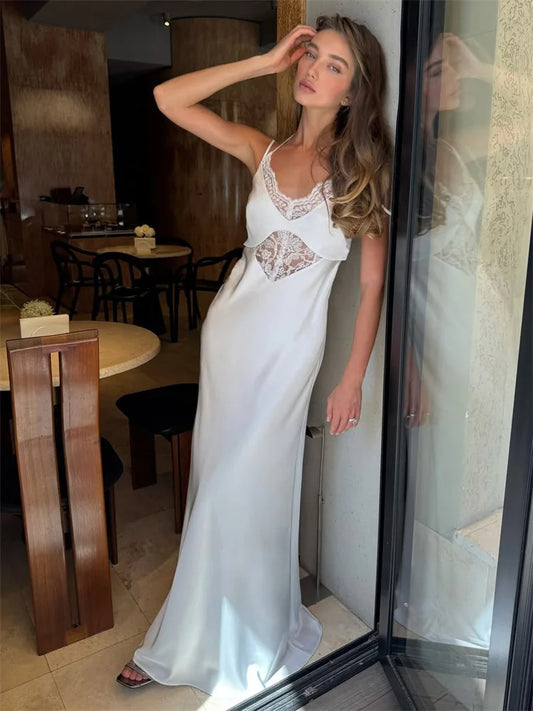 The Elowen Lace Maxi Dress